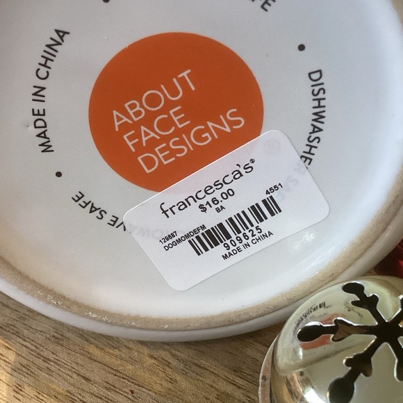 🐾Set of 2 Dog Mom Mugs Francesca’s NWT - Picture 2 of 5